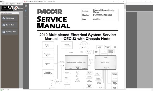 Esa 9154 service manual